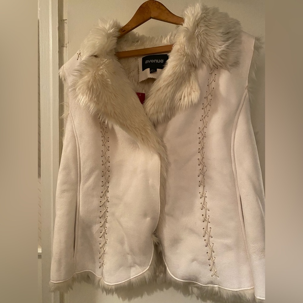 Woman’s faux fur vest. Brand new with tags